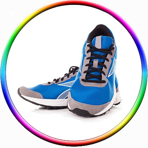 Cette paire de basket permet de faire le lien vers la page animatrices.