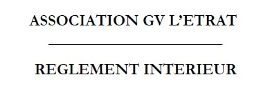 Invitation à l&rsquo;Assemblée Générale Ordinaire du samedi 21 novembre à 09h30.